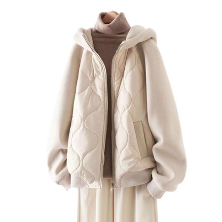 Women's Hooded Warm Cotton-Padded Jacket